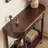 Retro Solid Wood Minimalist Console Table