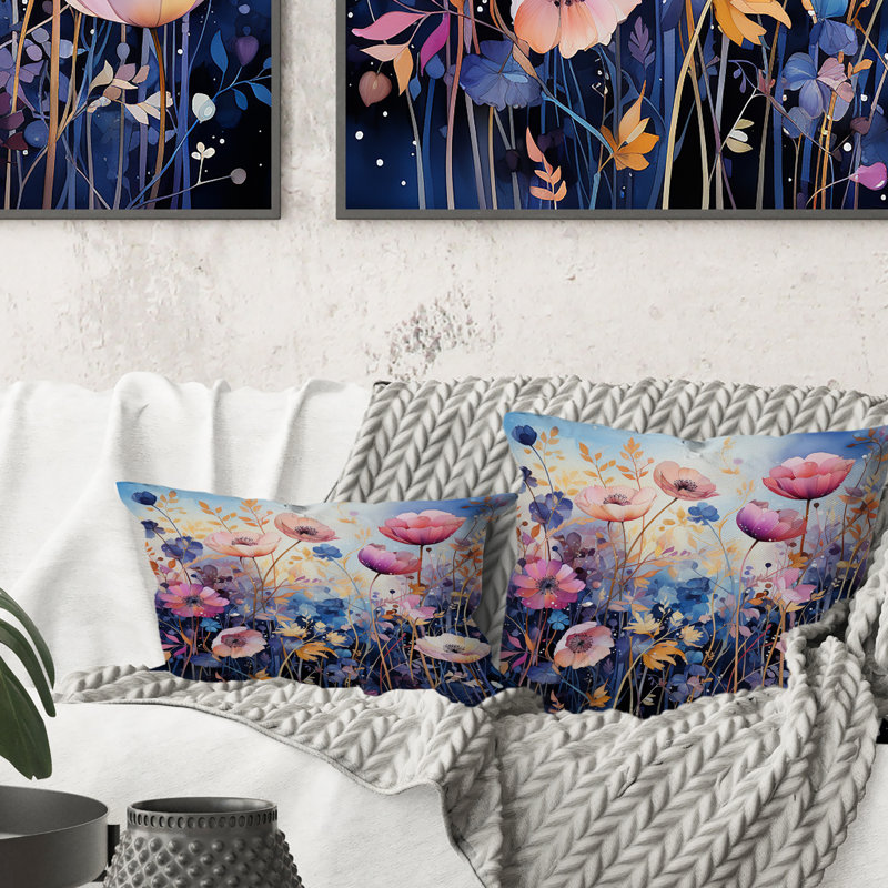 Coussin violet