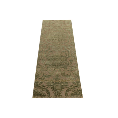 One-of-a-Kind 2'7" X 8' Hand Knotted Area Rug
