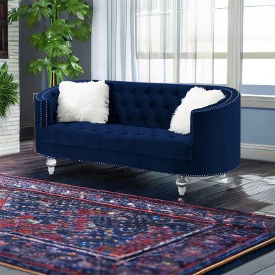 102.4 " Velvet Loveseat