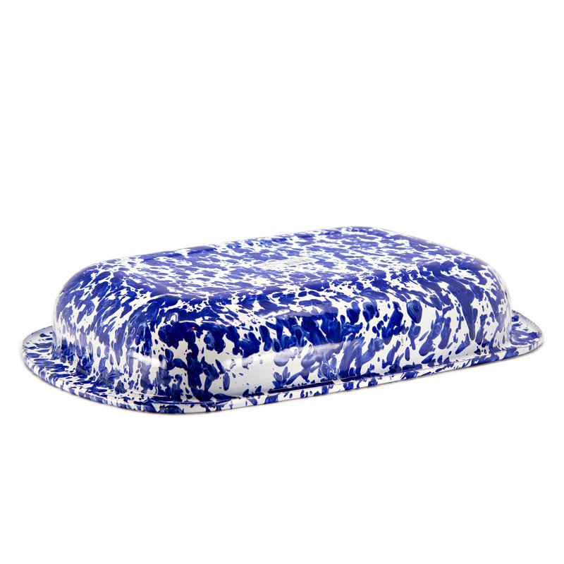 Swirl Baking Pan, Cobalt Swirl