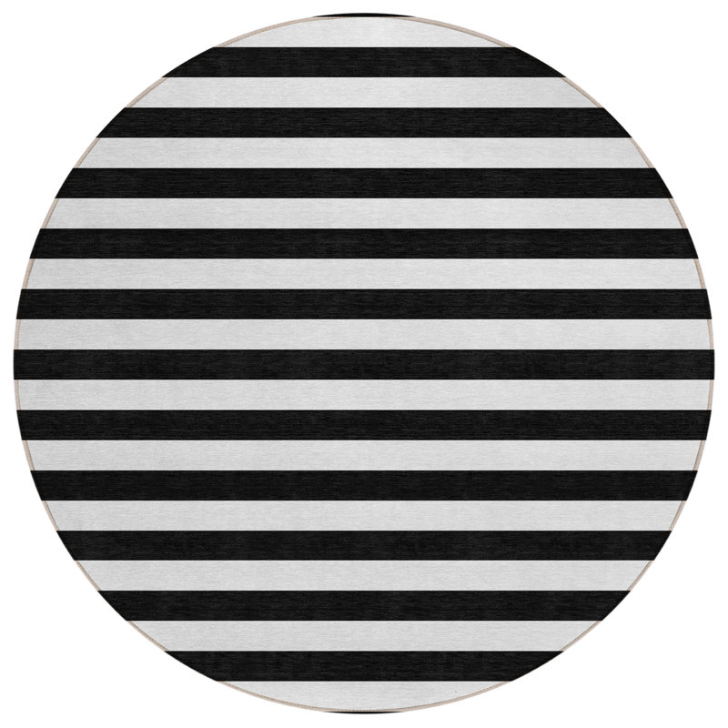 Tapis intérieur / extérieur Kinslee, Rond 8 pi