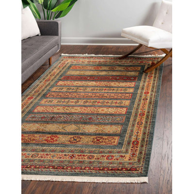 Tapis à motif géométrique Jaeden