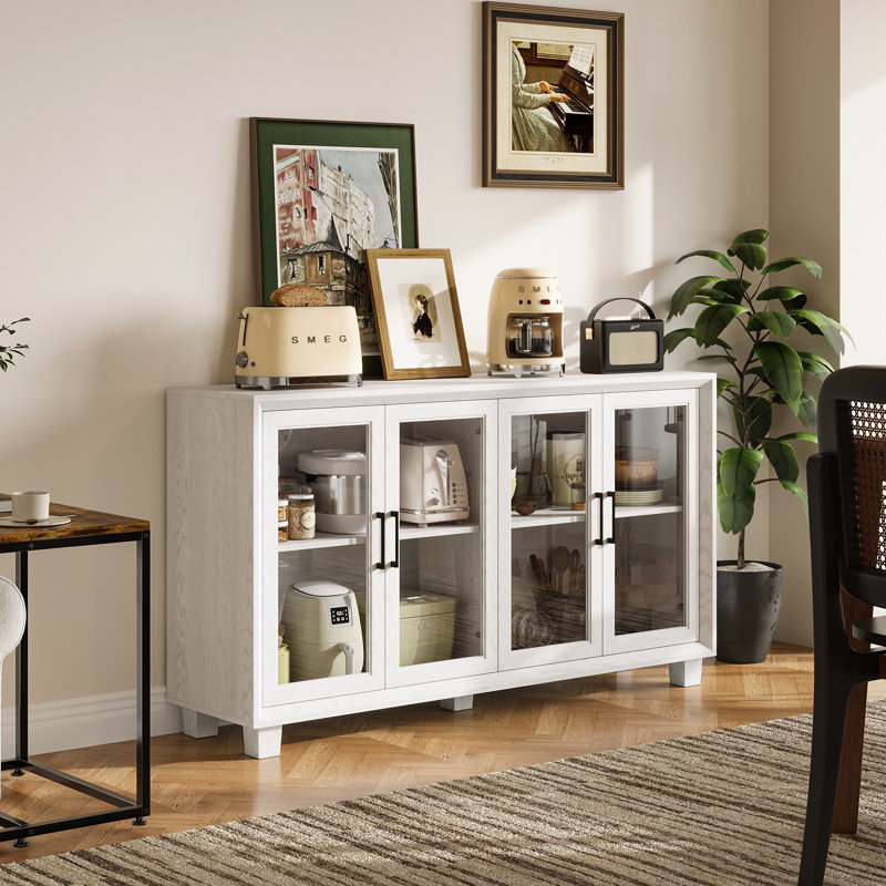 Buffet 60,5 po, Blanc