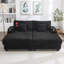 Chaise longue avec dossier réglable, porte-gobelets, porte-téléphone et compartiments de rangement-1754414328