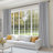 Cadnite 50" W Thermal 100% Blackout Linen Textured Curtain Panels-718107645-709144666