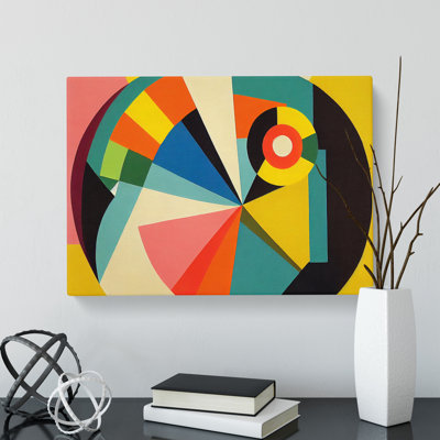 Luminous Abstract Art - Wrapped Canvas