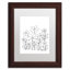 « simple fleur doodle », impression sur toile encadrée-70582985-19607714-19607712