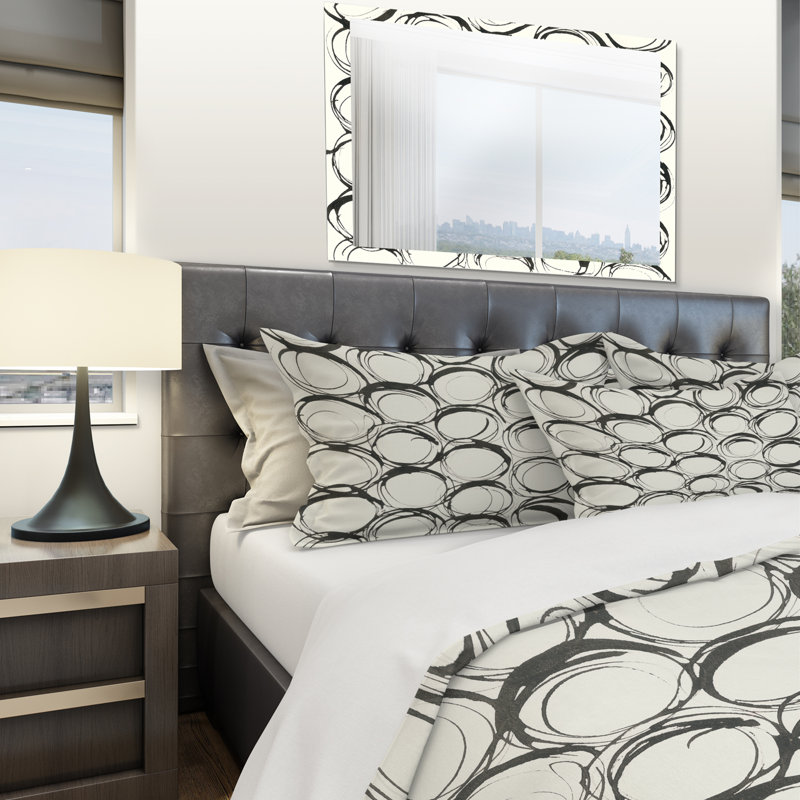 Ensemble de housse de couette géométrique minimaliste ii, Housse de couette très grand + 2 taies décoratives