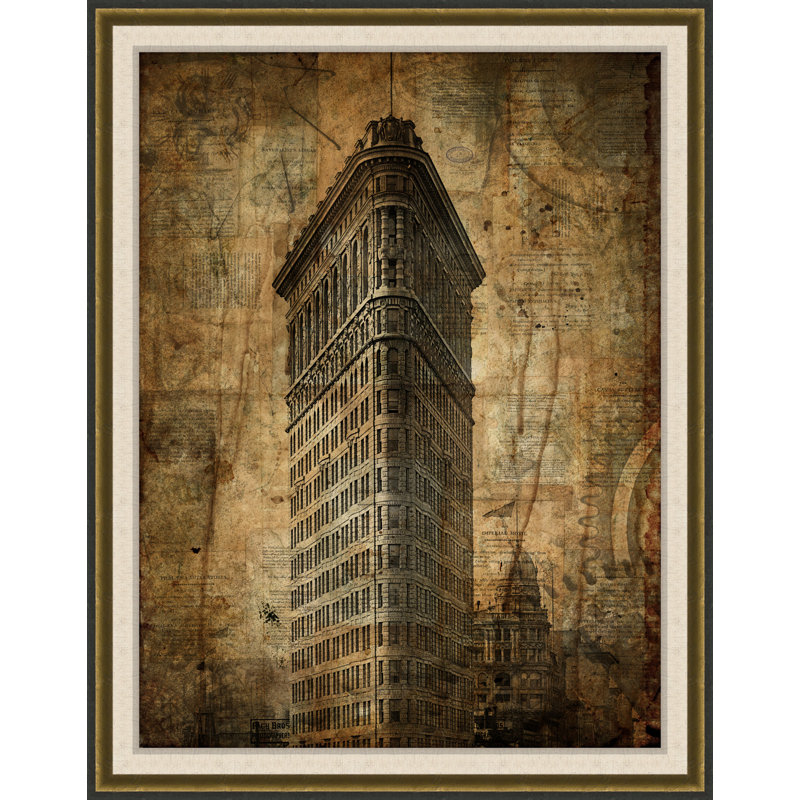Steampunk Flatiron Building Print
