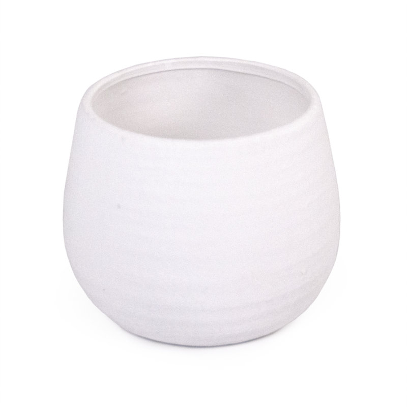 Ceramic Table Vase, 7" H x 9" W x 9" D
