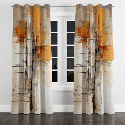 Analyn - Modern Grommet Curtain - Velvet Room Darkening - 1 Panel