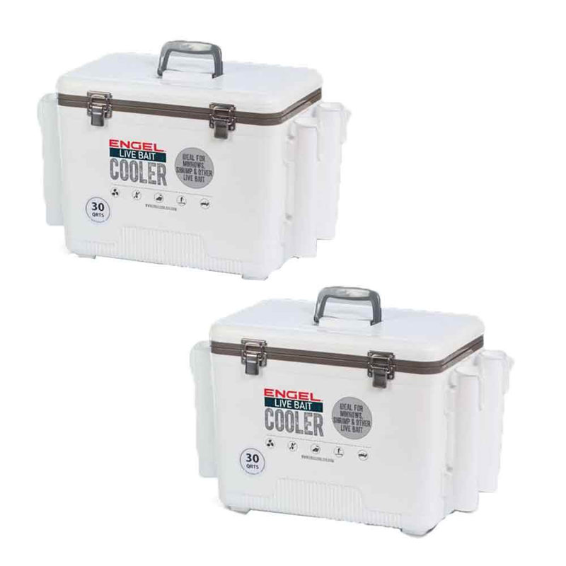 Engel 30 Quarts Ice Chest in White