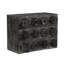 Buffet Lego avec 3 tiroirs, noyer noir