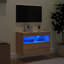 Calilynn Unfinished TV Stand for TVs up to 24" with Fireplace Included-1324882465