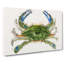 Green and Blue Crab by J.E. De Kay - Wrapped Canvas-55360441