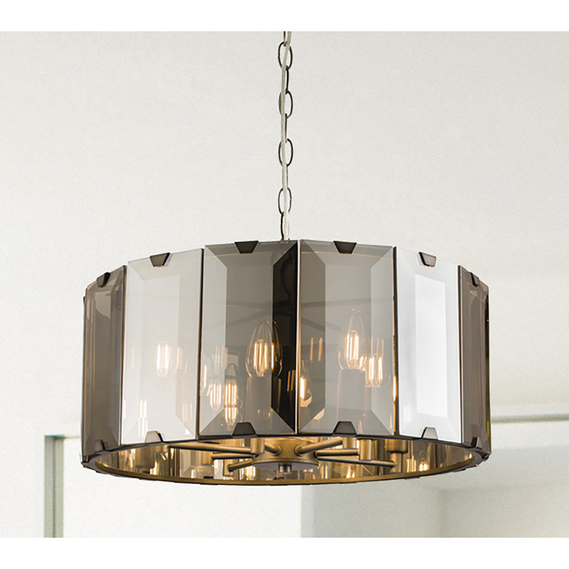 Tedrow 8 - Light Drum Chandelier