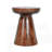 Wooden Pedestal Side Table