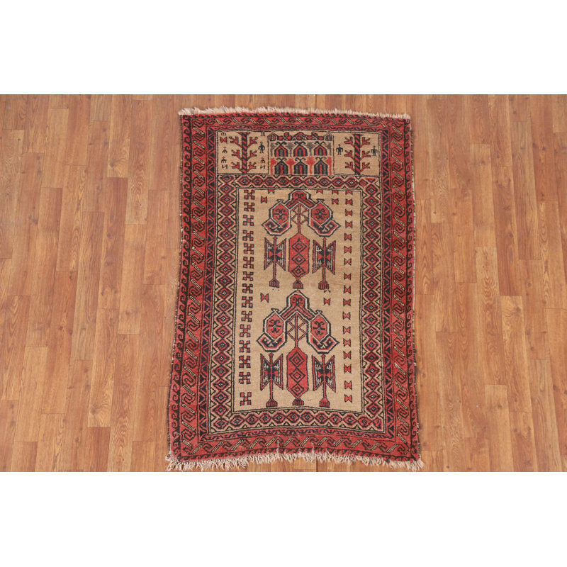 Tapis oriental géométrique 3 x 5