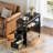 Solid Wood 2-Drawer End Table with Fluted Detailing-1108984142-1109324732