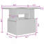Ensemble de canapé de jardin avec rangement 9 pièces vidaXL-1754589821