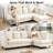 95" Upholstered L Shaped Sofa Modern Sectional-926521335
