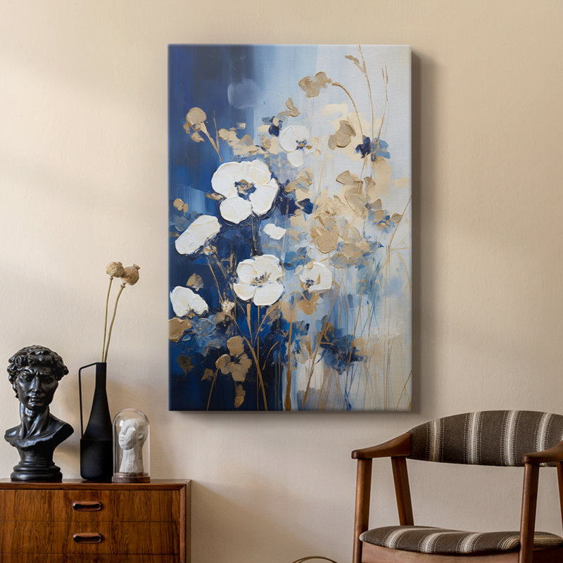 FLORAL Series CCLXVI - Gallery Cavas sur mesure, H 36 po x l 24 po