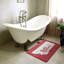 Tapis rectangulaire antidérapant pour salle de bain-122103220-42101517-42101507