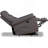 Contemporary Lift Chair Recliner With Grey Fabric Upholstery