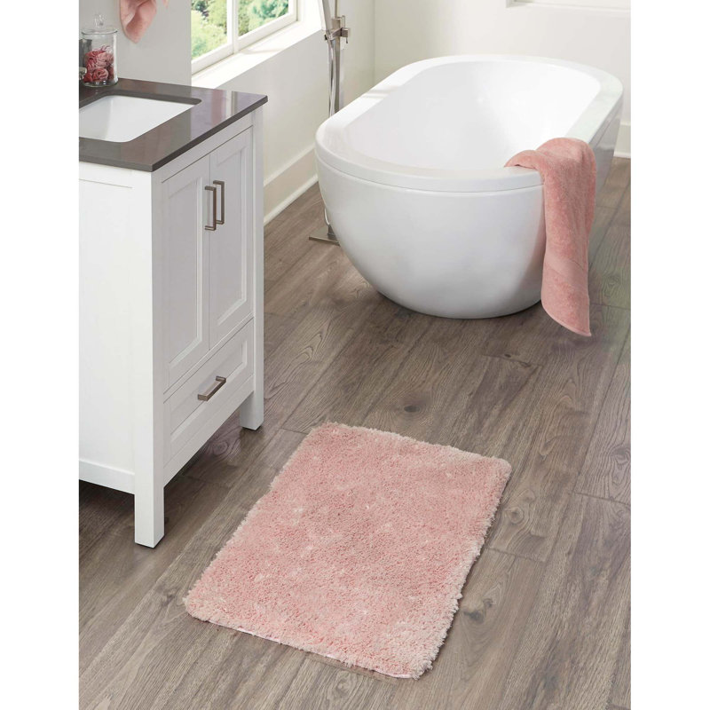 Haretina Bath Mat, Cotton Candy Pink