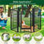 Panel Metal Exercise Pen With Door-1651917061
