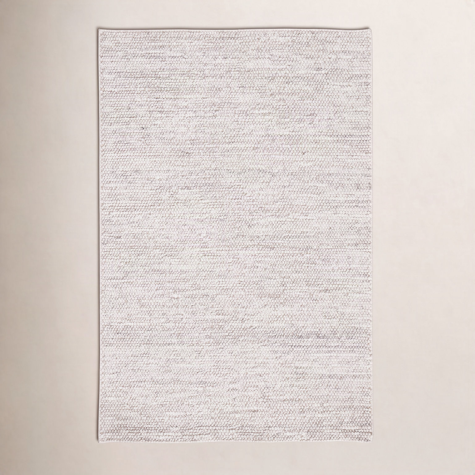 Danie Gray Ivory Hand-Woven Rug, Rectangle 2' x 3'