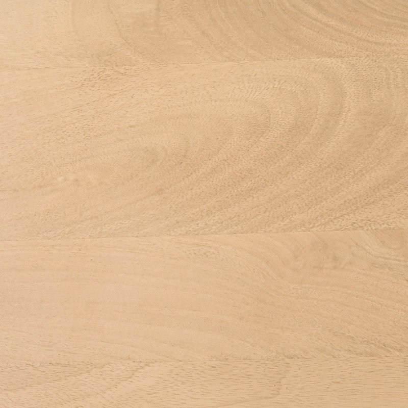 Table de bout à plateau en bois massif H 22 po Galveston, Blond naturel