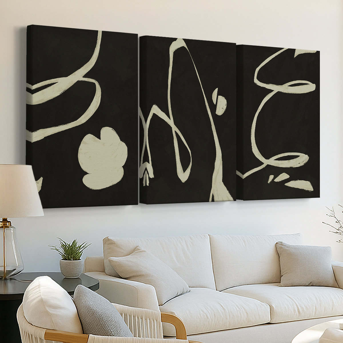 Wrought Studio™ Neutral Spring I -Custom Wrapped Gallery Canvas - 3 ...