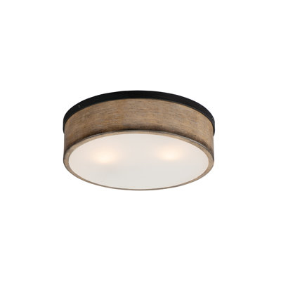 Alvonia Glass Flush Mount