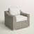 Gray Cushion/Light Gray Frame
