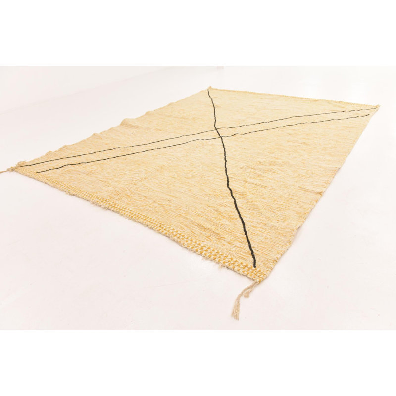 Tapis jaune Julian