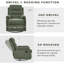 Fauteuil inclinable et pivotant en plusieurs couleurs 360 °-1060315762