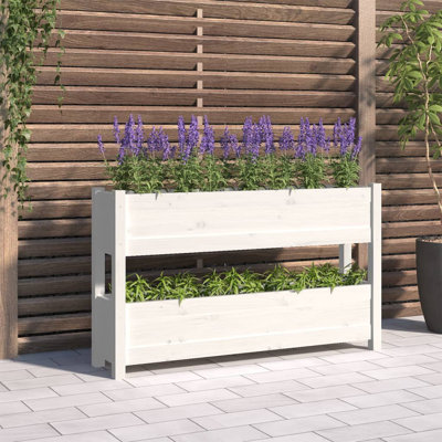 Angustias Self-Watering Wood Raised Garden Bed