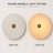LED Dimmable Round Alabaster Flush Mounted Sconce