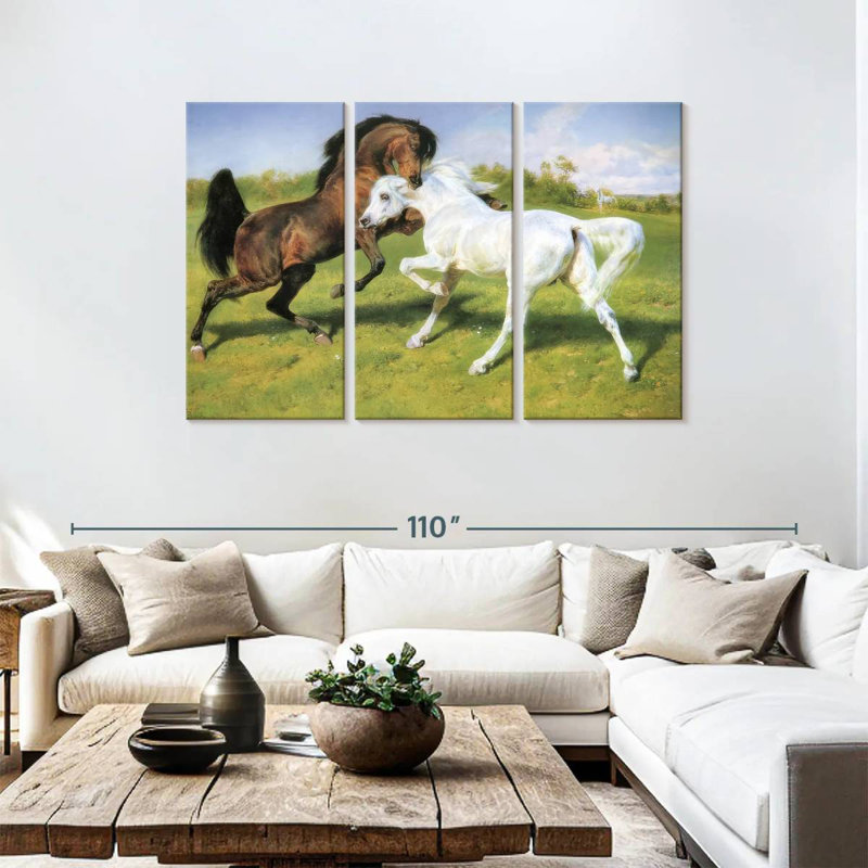 Brampt The Duel 1895, 48" H x 74" W