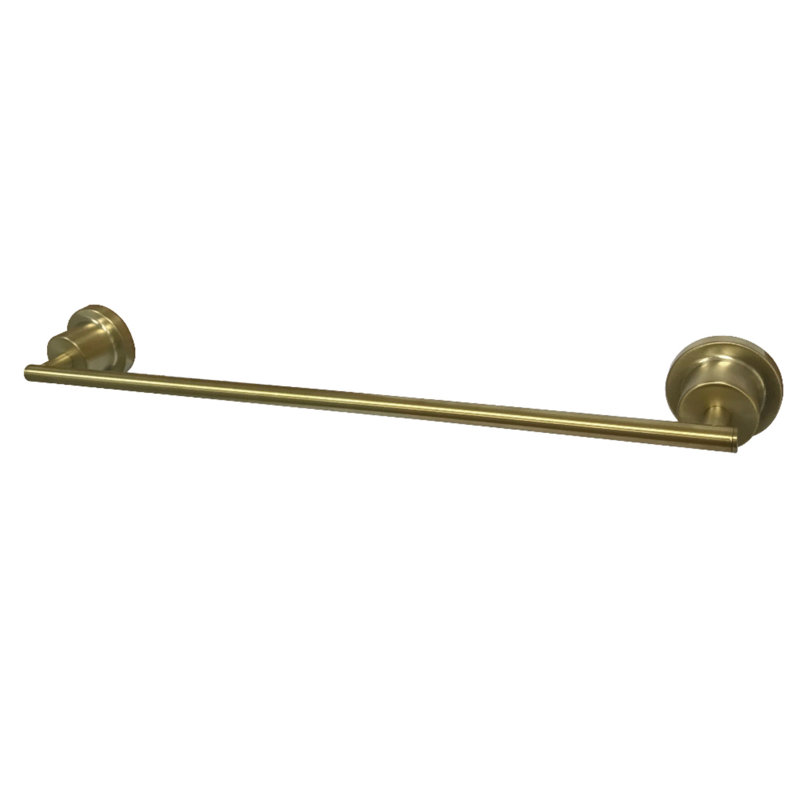 Kingston Brass Concord 18-Inch Towel Bar, Satin Brass