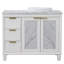 Ensemble de meuble-lavabo simple 43 po avec miroir Schreck-688105017
