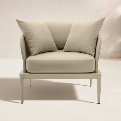 Idda Aluminum Outdoor Lounge Chair