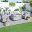 Newcastleton 5 Seat Rattan Conversation Set