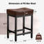 Tabouret 25,2 "Petre (ensemble de 1)-1411692510