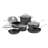 Cuisinart Chef's Classic 11 Piece Non Stick Hard-Anodized Cookware Set