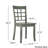 Alexa-Mae 17.32'' H Solid Wood Side Chair-300915046