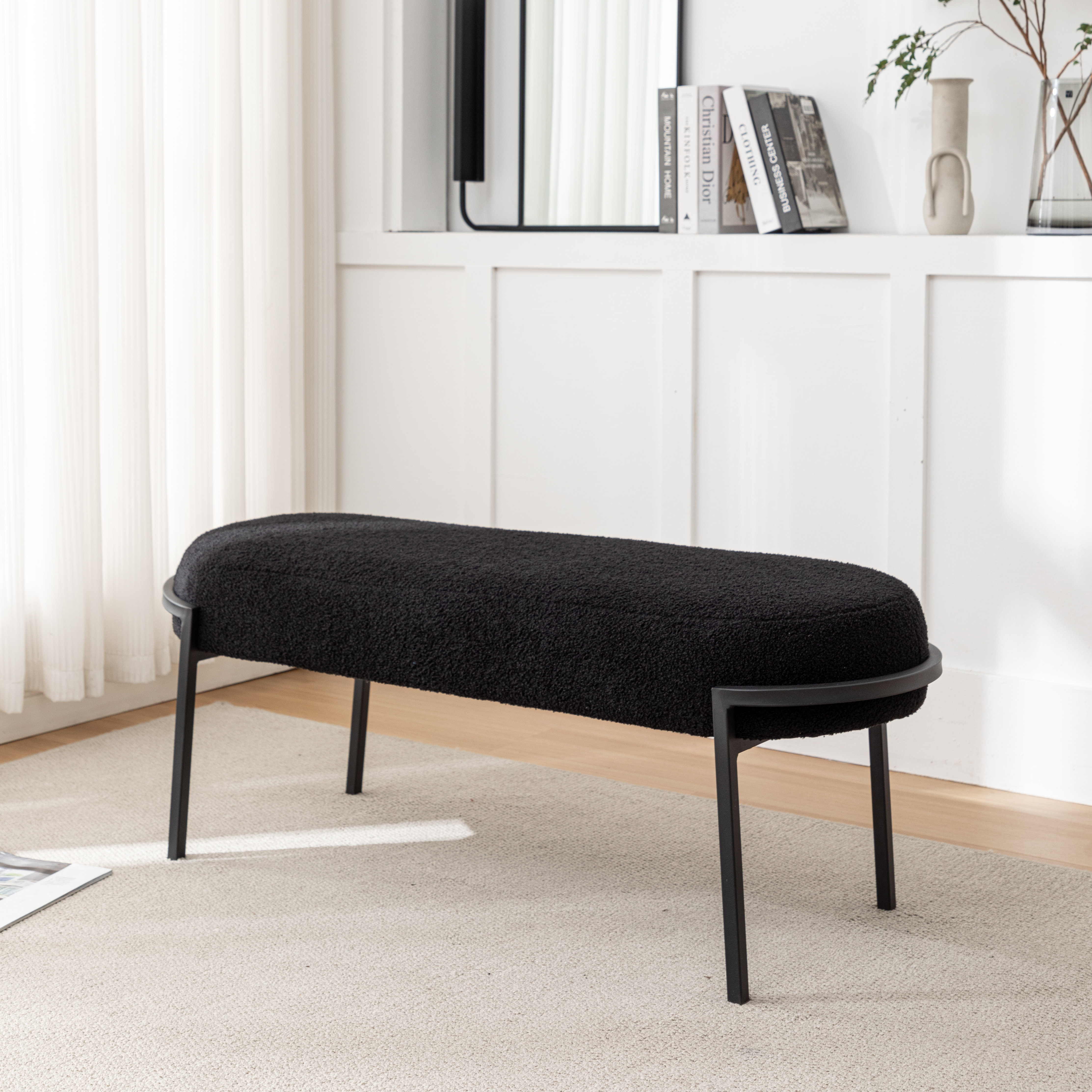Wrought Studio Jolanta Polyester Upholstered Bench & Reviews
