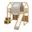 Lit mezzanine simple avec tente-745555564